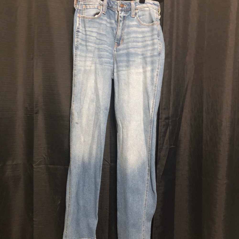 Ultra high rise mom jeans